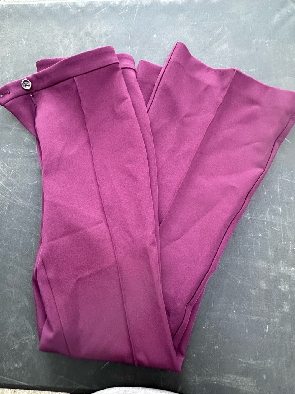 Women’s Slim Dress Pants in Deep Berry
